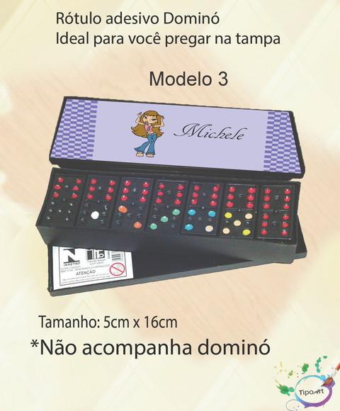Adesivo para Dominó-bratz