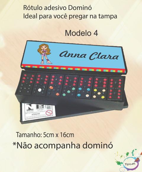 Adesivo para Dominó-bratz