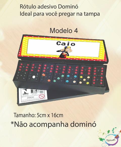 Adesivo para Dominó-chaves