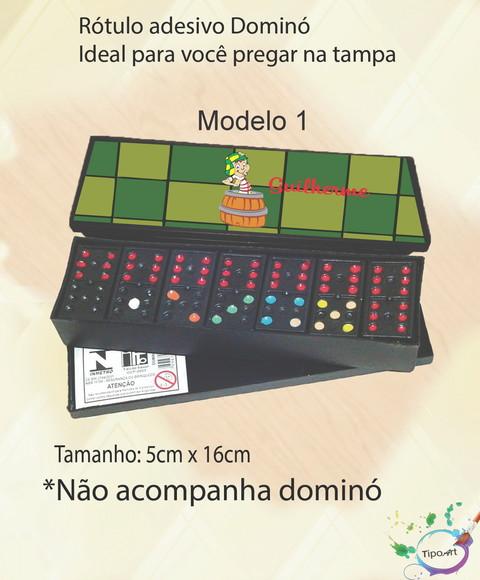 Adesivo para Dominó-chaves