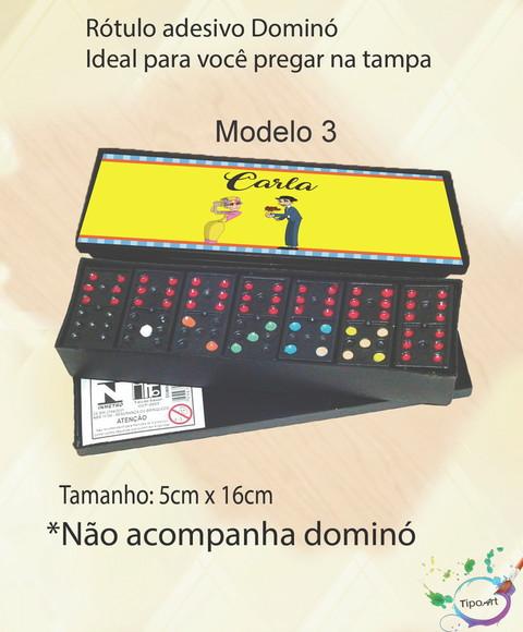 Adesivo para Dominó-chaves
