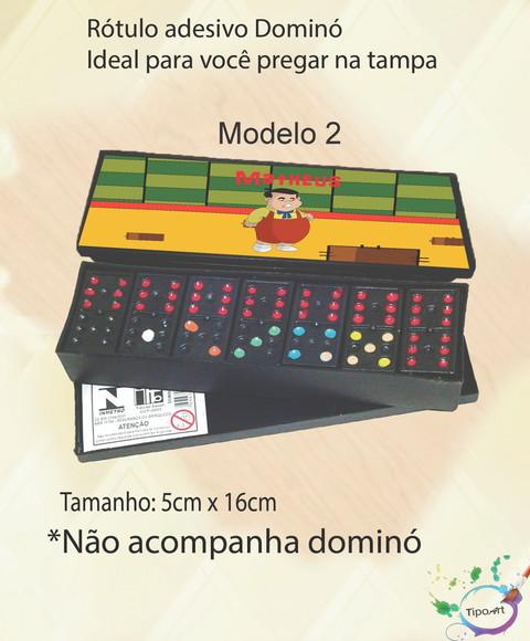 Adesivo para Dominó-chaves