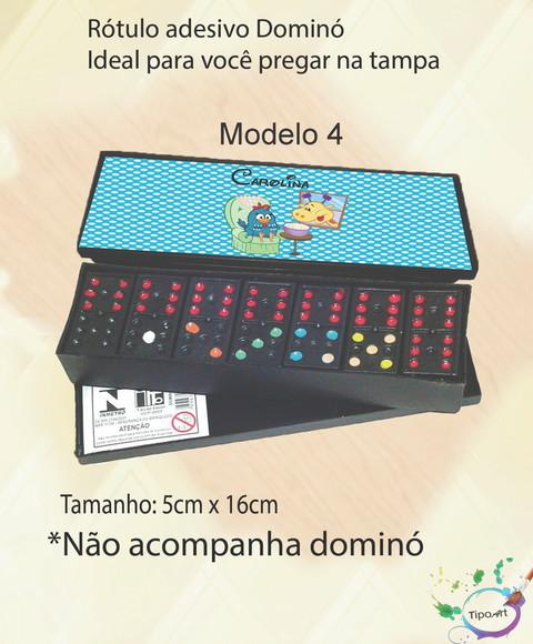 Adesivo para Dominó-galinha Pintadinha