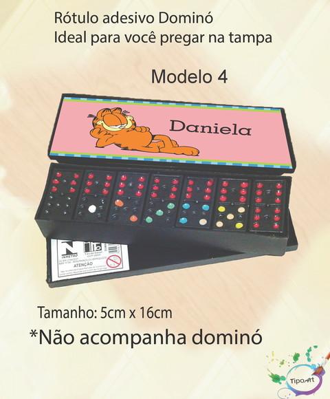 Adesivo para Dominó-garfield