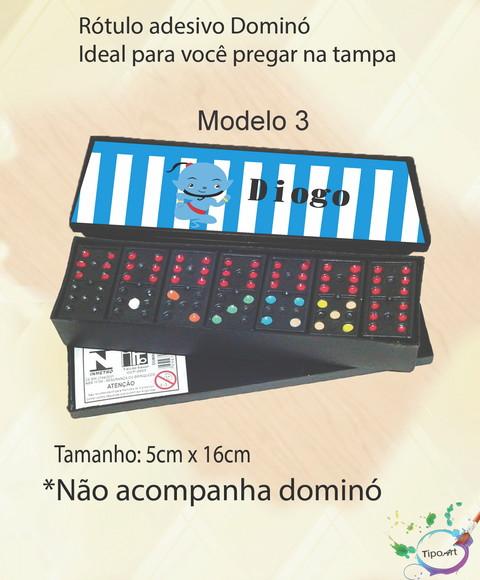 Adesivo para Dominó-genio