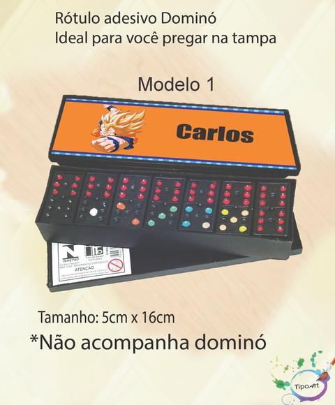 Adesivo para Dominó-goku