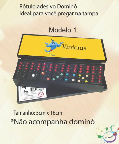 Adesivo para Dominó-genio