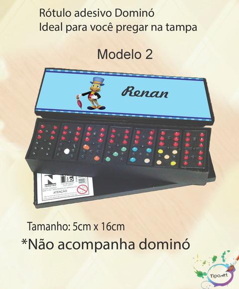 Adesivo para Dominó-grilo Falante