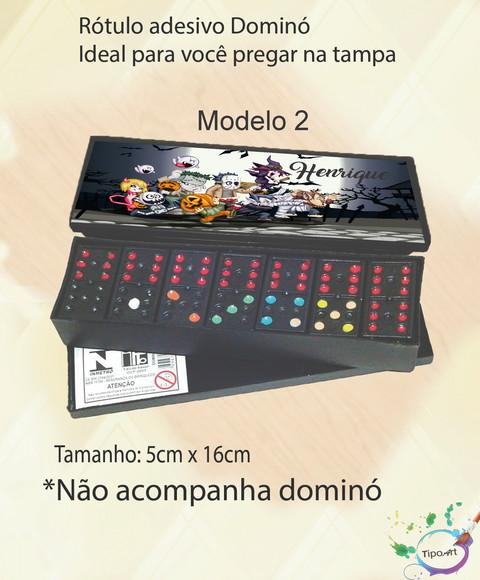Adesivo para Dominó-halloween#2