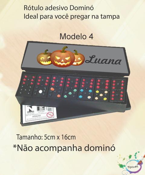 Adesivo para Dominó-halloween#2