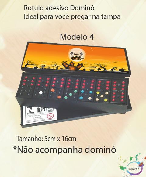 Adesivo para Dominó-halloween#1