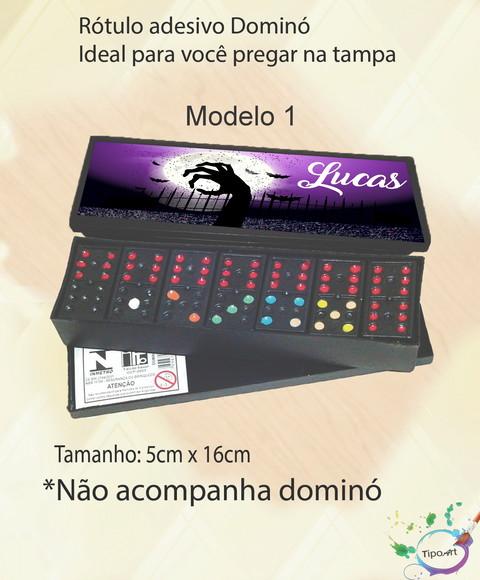 Adesivo para Dominó-halloween#2