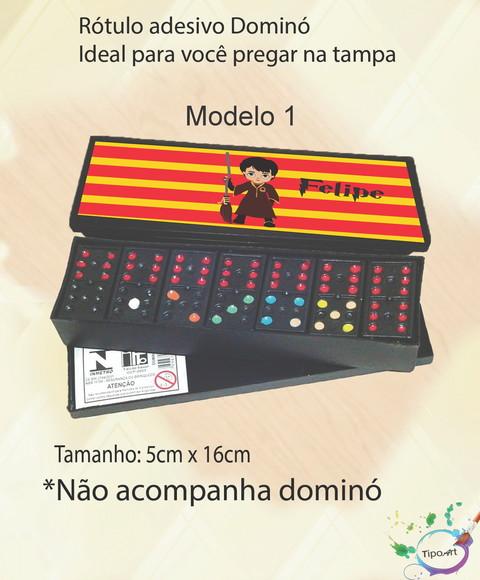 Adesivo para Dominó-harry Potter-modelo 1