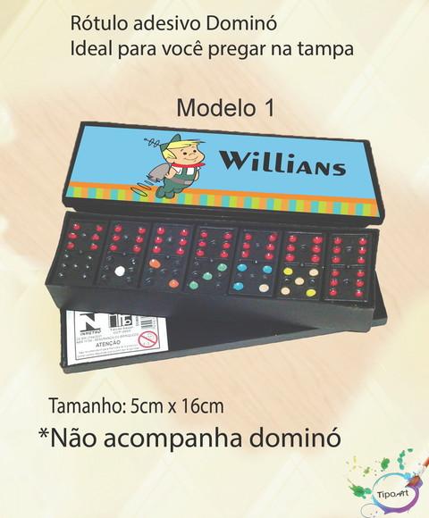 Adesivo para Dominó-jetsons