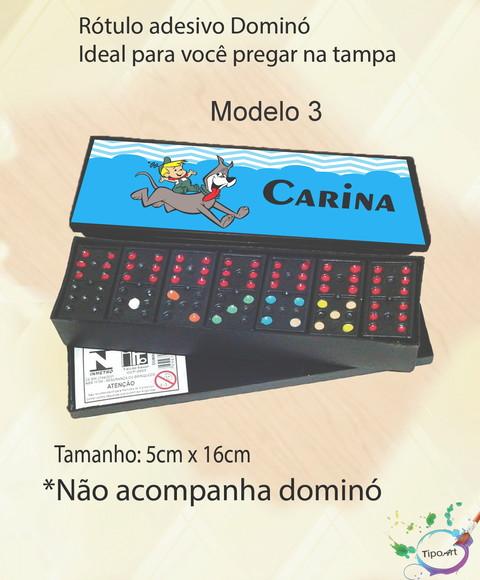 Adesivo para Dominó-jetsons