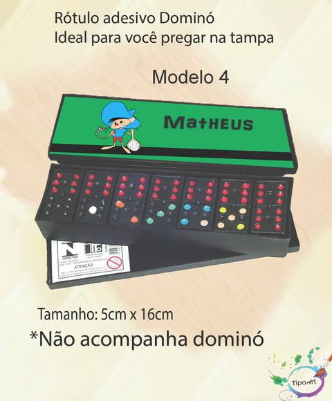 Adesivo para Dominó-ligeirinho