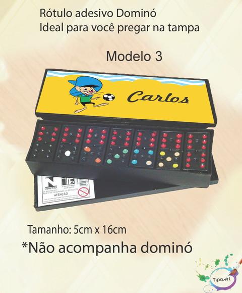 Adesivo para Dominó-ligeirinho