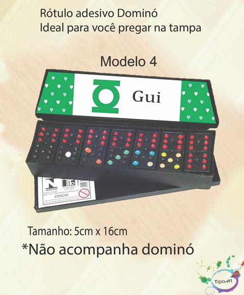 Adesivo para Dominó-lanterna Verde