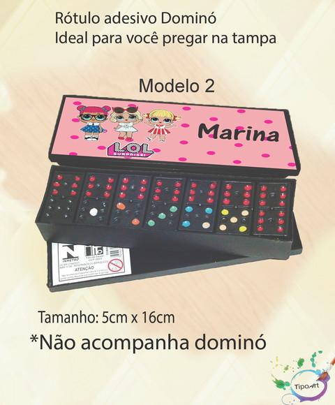 Adesivo para Dominó-lol