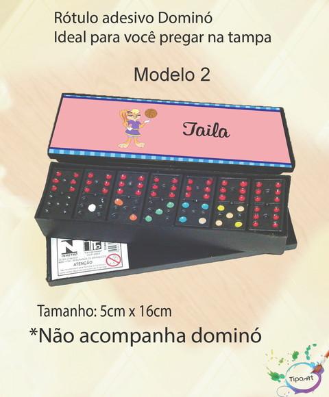 Adesivo para Dominó-lola