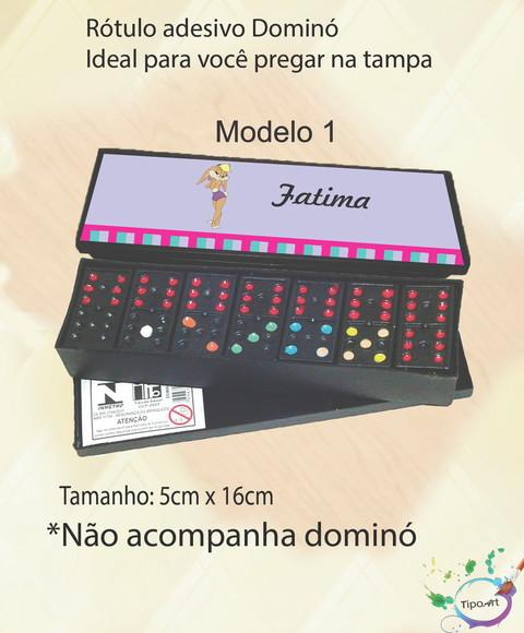 Adesivo para Dominó-lola