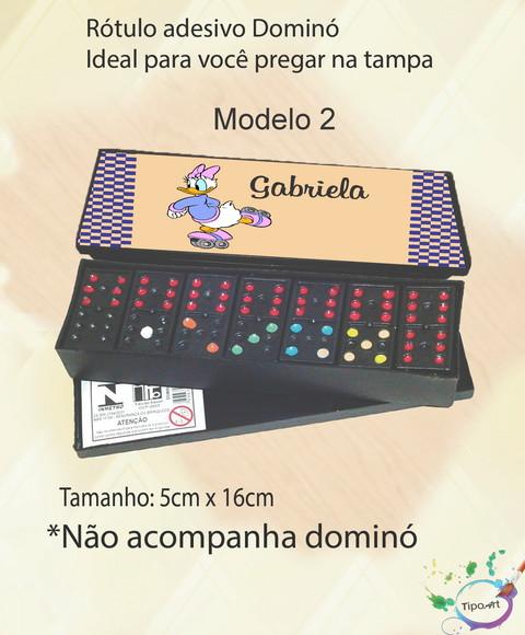Adesivo para Dominó-margarida