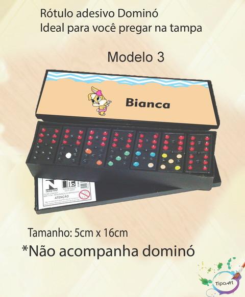 Adesivo para Dominó-lola
