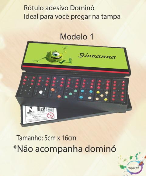 Adesivo para Dominó-mike Wazowski