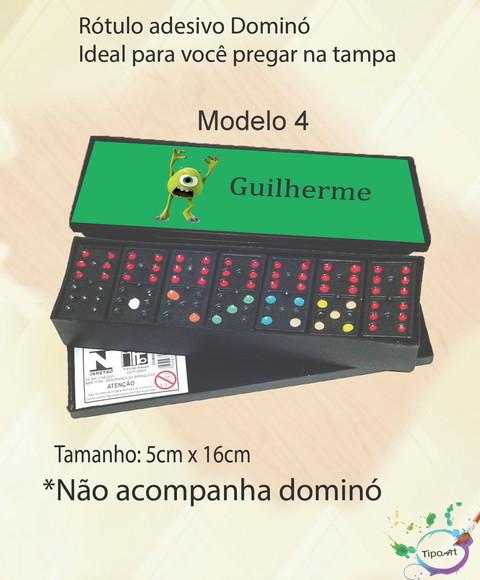 Adesivo para Dominó-mike Wazowski