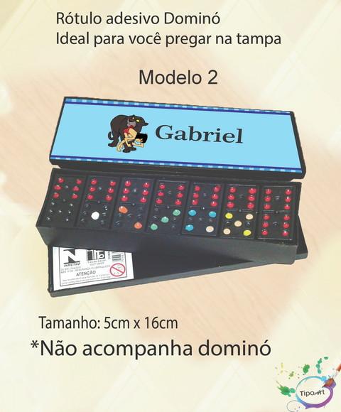 Adesivo para Dominó-mogli