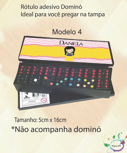 Adesivo para Dominó-mulan