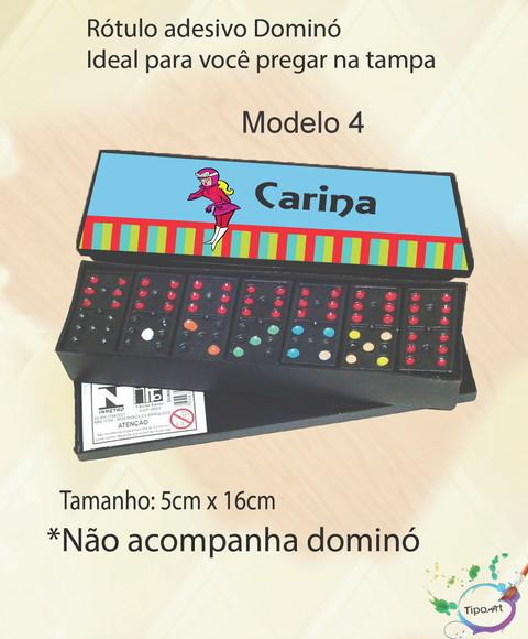 Adesivo para Dominó-penelope Charmosa