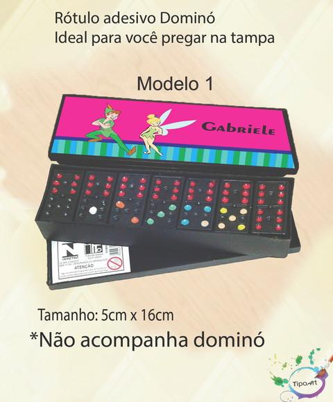 Adesivo para Dominó-peter Pan