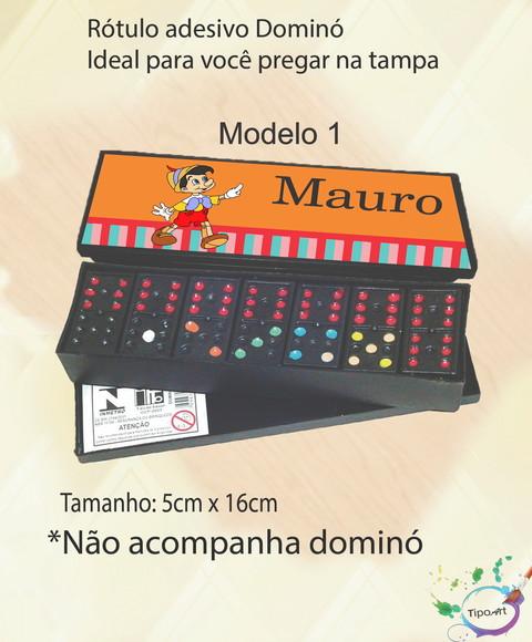 Adesivo para Dominó-pinoquio