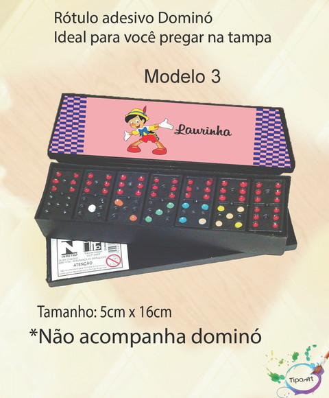 Adesivo para Dominó-pinoquio