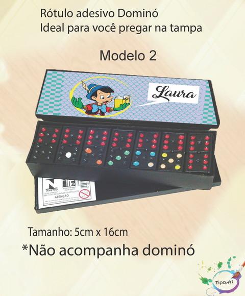 Adesivo para Dominó-pinoquio