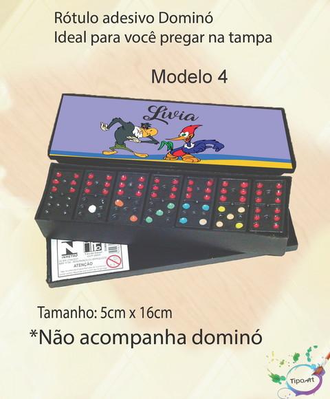 Adesivo para Dominó-pica Pau