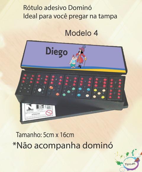 Adesivo para Dominó-peter Pan