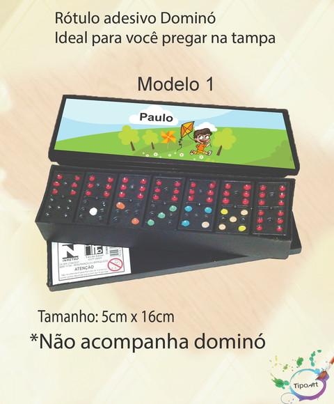Adesivo para Dominó-pipa e Catavento