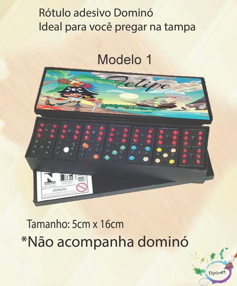 Adesivo para Dominó-pirata