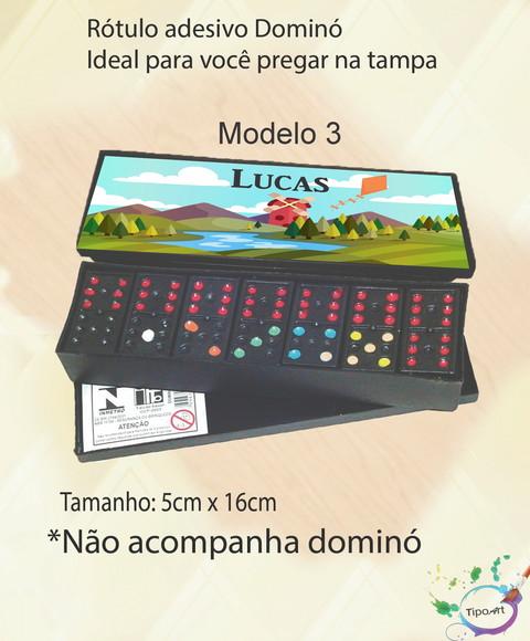 Adesivo para Dominó-pipa e Catavento