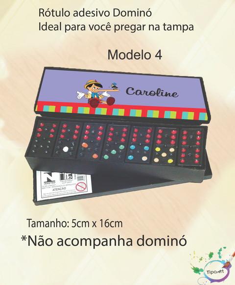 Adesivo para Dominó-pinoquio