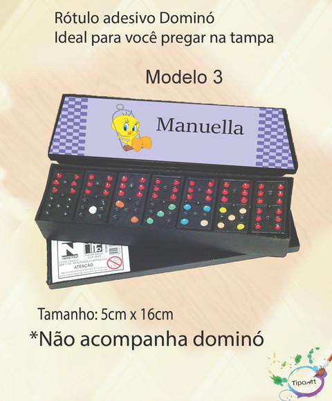 Adesivo para Dominó-piu Piu