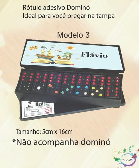 Adesivo para Dominó-pirata