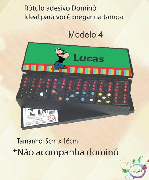 Adesivo para Dominó-popai