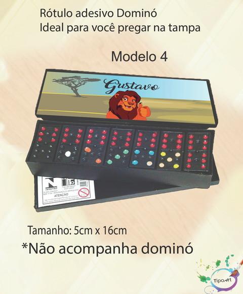 Adesivo para Dominó-rei Leão