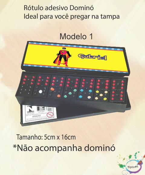 Adesivo para Dominó-robin