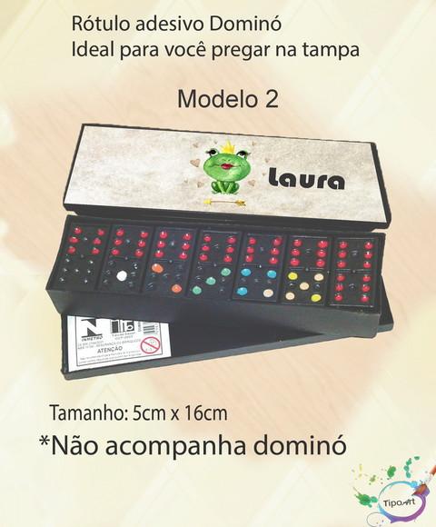 Adesivo para Dominó-sapinho