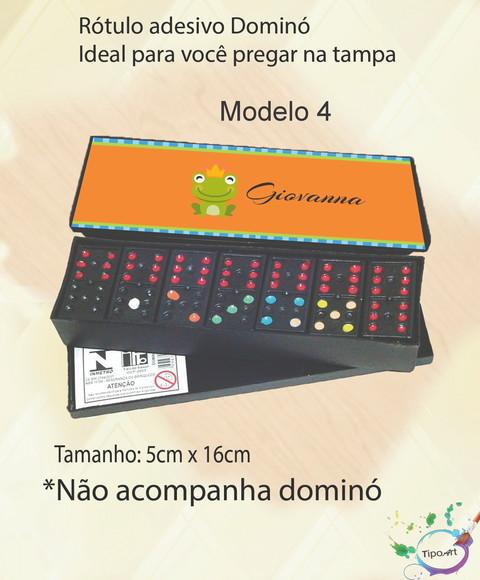 Adesivo para Dominó-sapinho