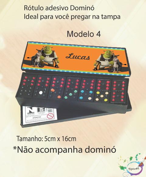 Adesivo para Dominó-shrek